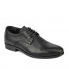 Men stylish, elegant shoes 822-1 black