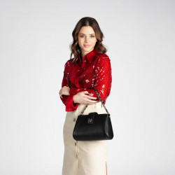 Women shoulder bag 003g black