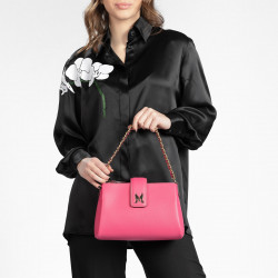 Women shoulder bag 003g fuxia