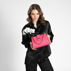 Women shoulder bag 003g fuxia