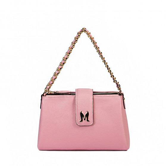 Women shoulder bag 003g pink baby pink