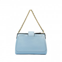 Women shoulder bag 003g blue deschis