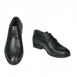 Men stylish, elegant shoes 822-1 a gray