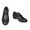 Men stylish, elegant shoes 822-1 a gray