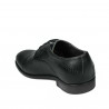 Men stylish, elegant shoes 822-1 a gray