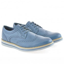 Men casual shoes 866 a indigo