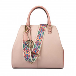 Women hand bag 002g pink combined