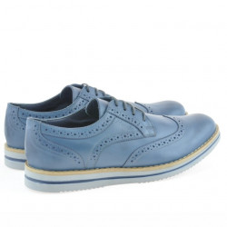 Men casual shoes 866 a indigo