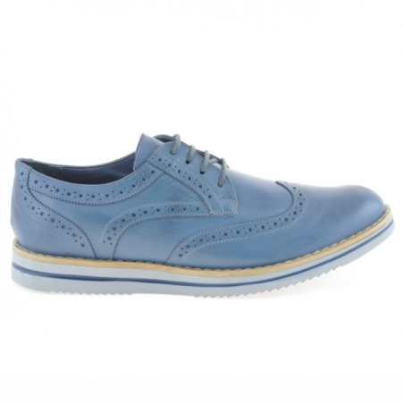 Men casual shoes 866 a indigo
