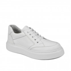 Women sport shoes 6057 white