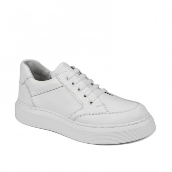 Women sport shoes 6057 white