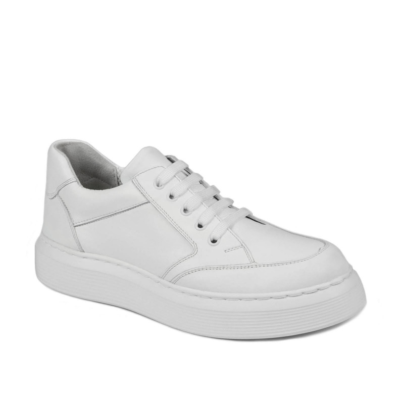 Women sport shoes 6057 white