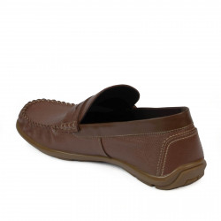 Men loafers, moccasins 948 brown
