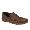 Men loafers, moccasins 948 brown