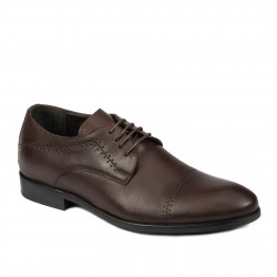 Men stylish, elegant shoes 822-1 a cafe