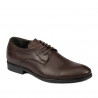 Men stylish, elegant shoes 822-1 a cafe