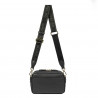 Women shoulder bag 006g black petrol