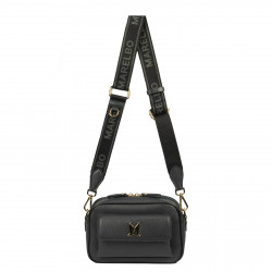 Women shoulder bag 006g black petrol