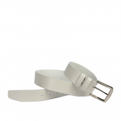 Men belt / women 01b white