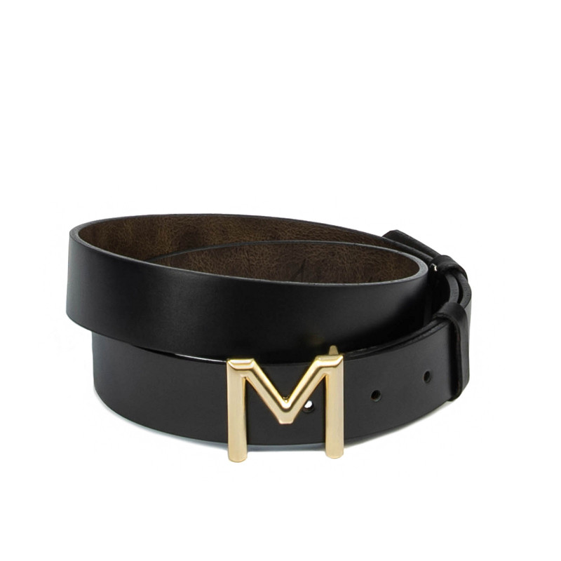 Women belt 13m black