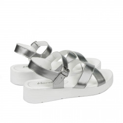 Women sandals 5049-1 silver