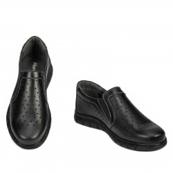 Men loafers, moccasins 953 black