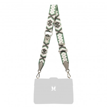 Curea de umar (chinga) 104g multicolor+gray cenusiu