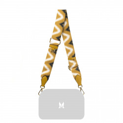 Curea de umar (chinga) 103g multicolor+mustar