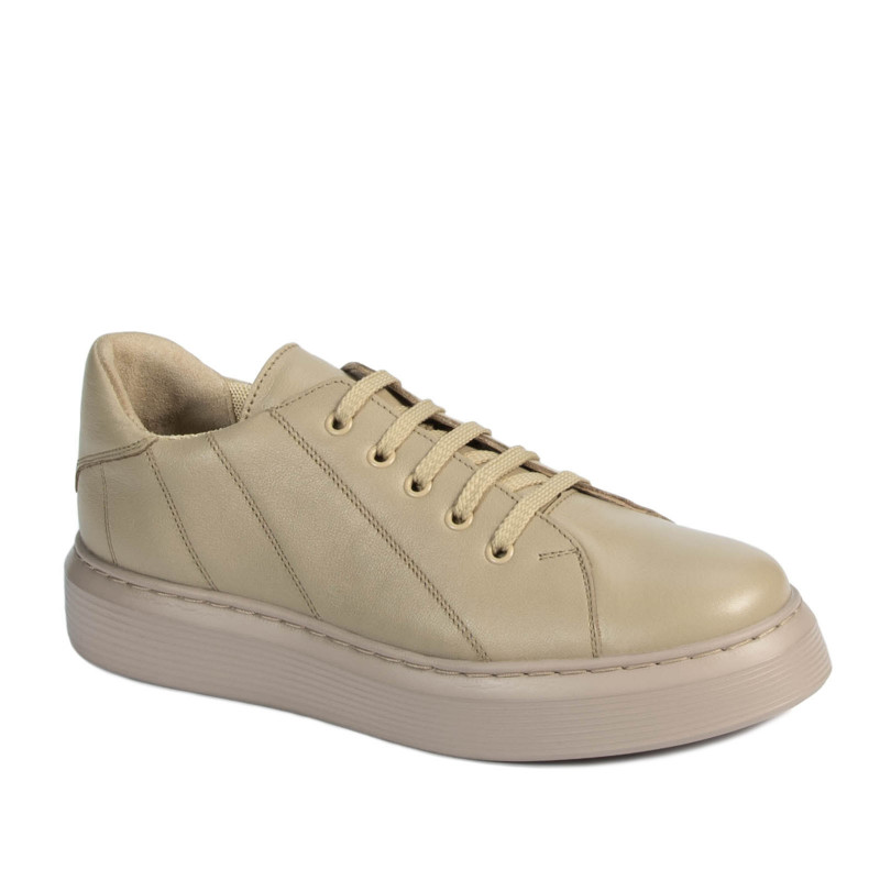 Women sport shoes 6058 beige