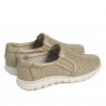 Men loafers, moccasins 953 beige