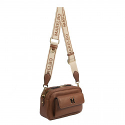 Women shoulder bag 006g brown cognac