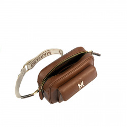 Women shoulder bag 006g brown cognac