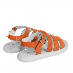 Women sandals 5089 orange