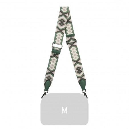 Curea de umar (chinga) 104g multicolor+green