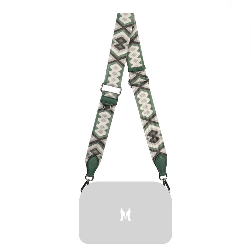 Curea de umar (chinga) 104g multicolor+green