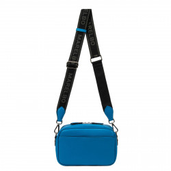 Women shoulder bag 006g blue electric