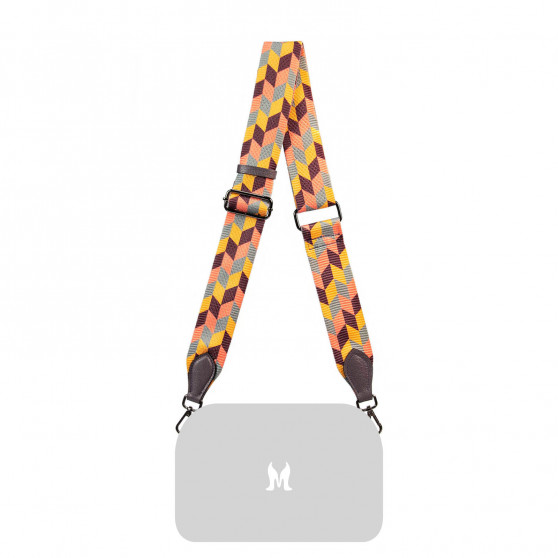 Curea de umar (chinga) 106g multicolor+purple