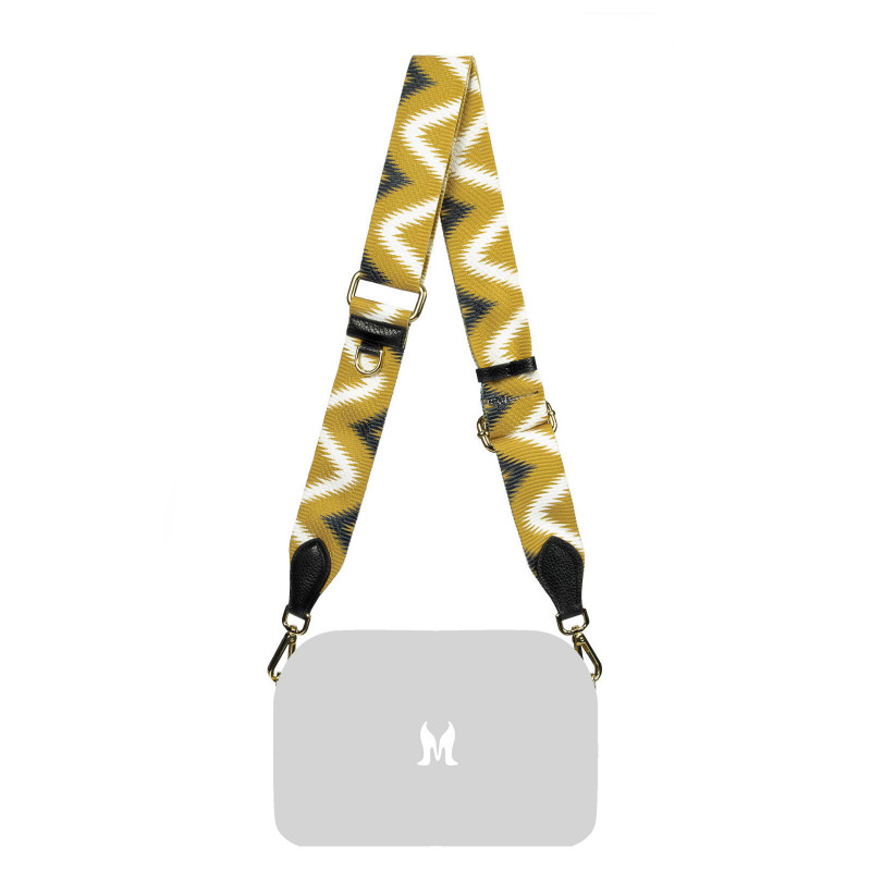 Curea de umar (chinga) 103g multicolor+black