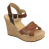 Women sandals 5095 brown combined