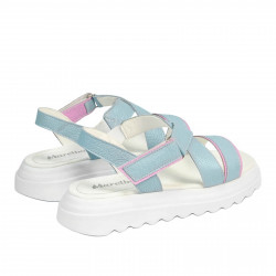 Women sandals 5092 bleu combined