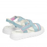 Women sandals 5092 bleu combined