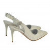 Women sandals 1295 beige latte