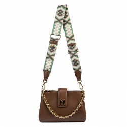 Women shoulder bag 003g brown