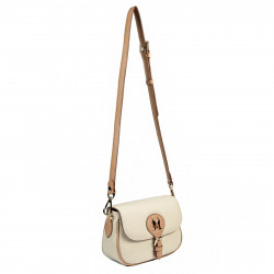Women shoulder bag 007g beige latte
