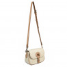 Women shoulder bag 007g beige latte