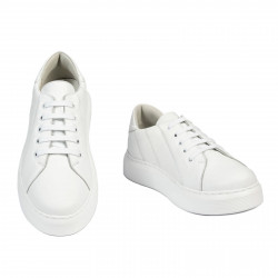 Women sport shoes 6058 white