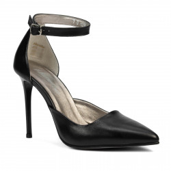 Women stylish, elegant shoes 1296 black
