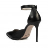 Women stylish, elegant shoes 1296 black