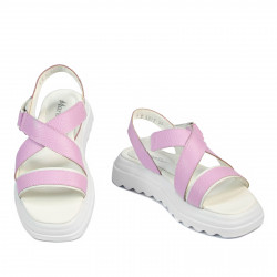 Women sandals 5092 pink combined