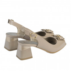 Women sandals 1297 cappuccino